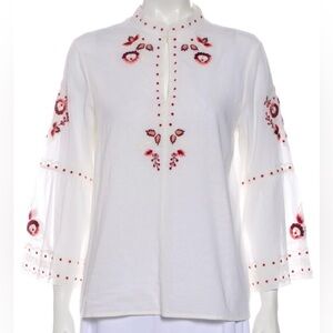 Vilshenko Boho Folk Style Embroidered Blouse US 6 (UK 10)
